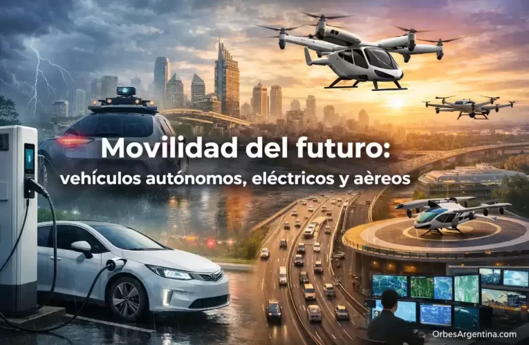 Movilidad del futuro: vehículos autónomos, eléctricos y aéreos