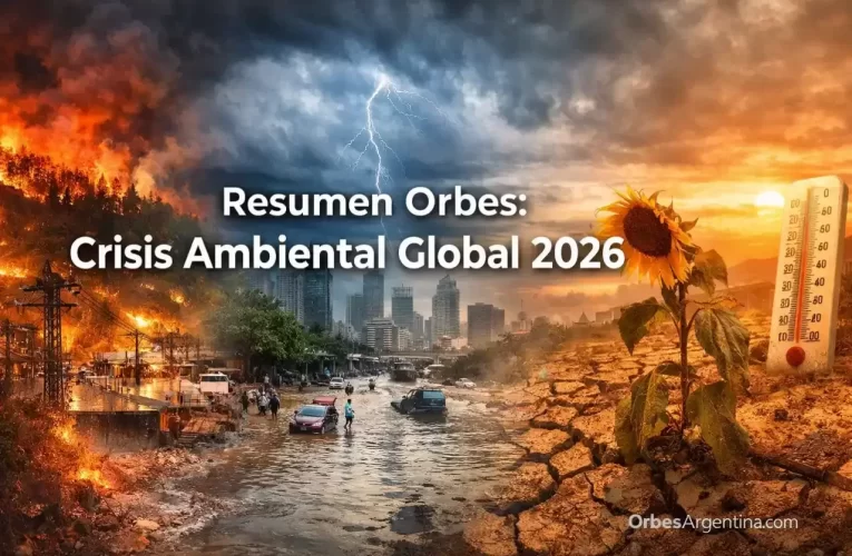 Resumen Orbes: Crisis Ambiental Global 2026 – Análisis