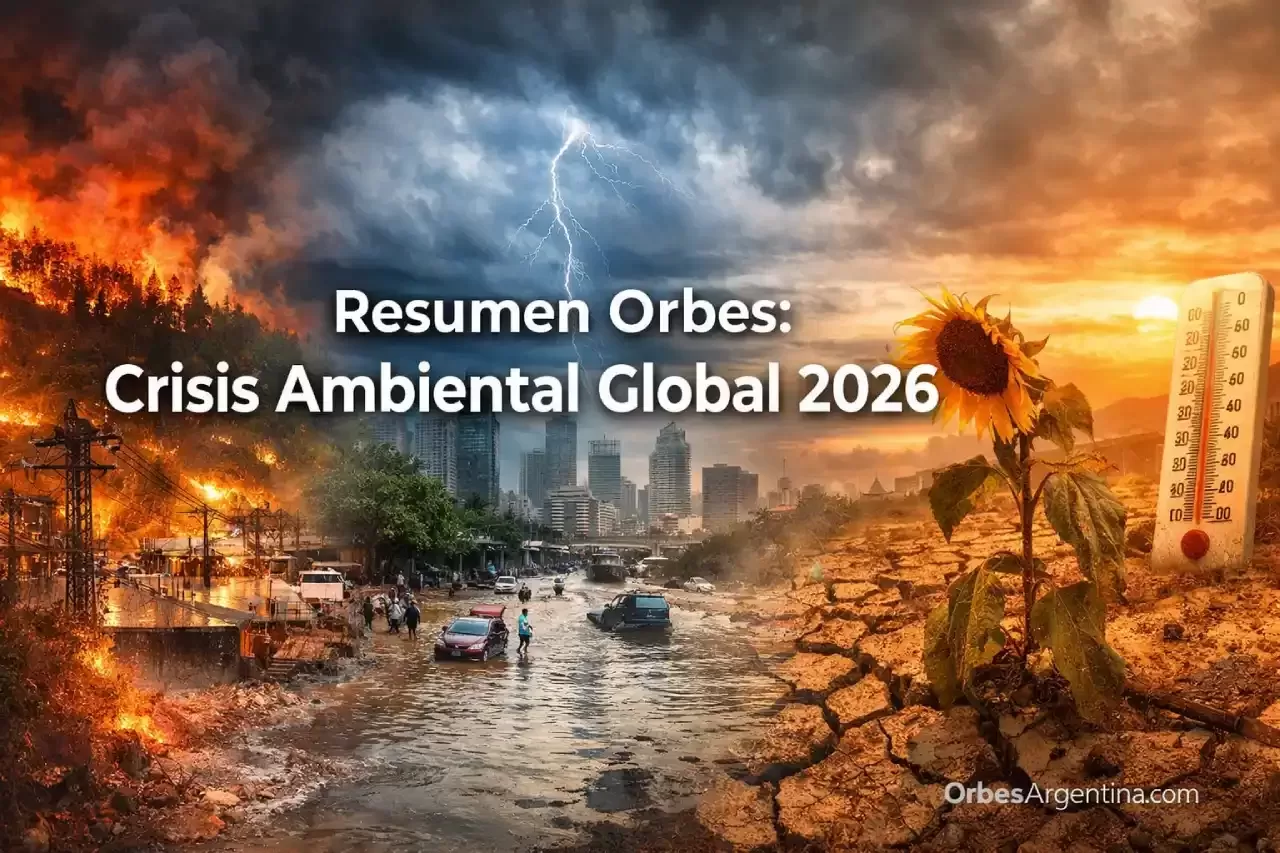 Crisis ambiental global 2026: mapa de riesgos en cadena