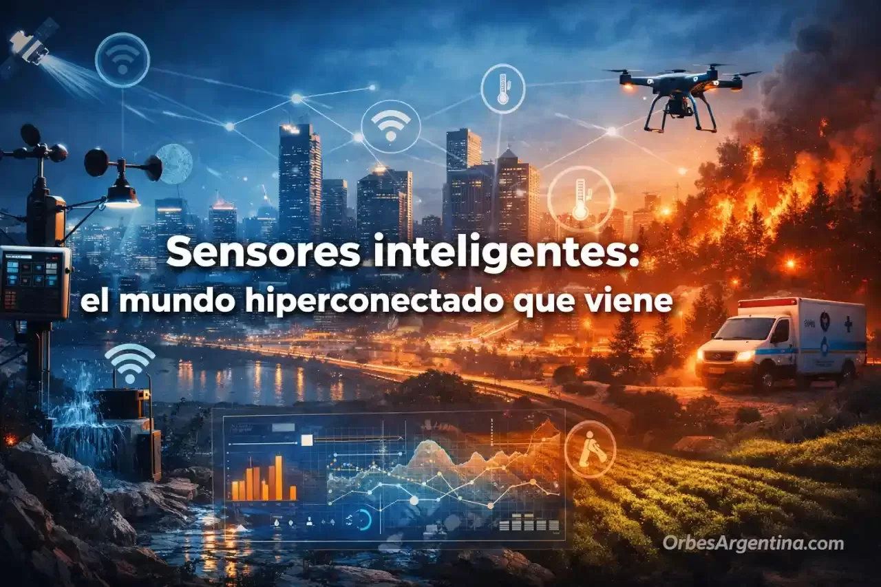 Sensores inteligentes en una ciudad hiperconectada