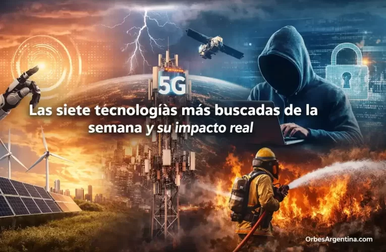Las siete tecnologías más buscadas de la semana y su impacto real