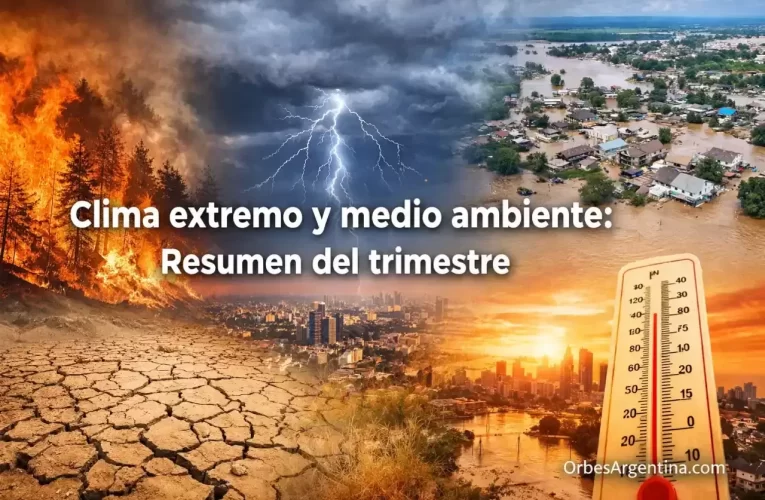Clima extremo y medio ambiente: resumen del trimestre