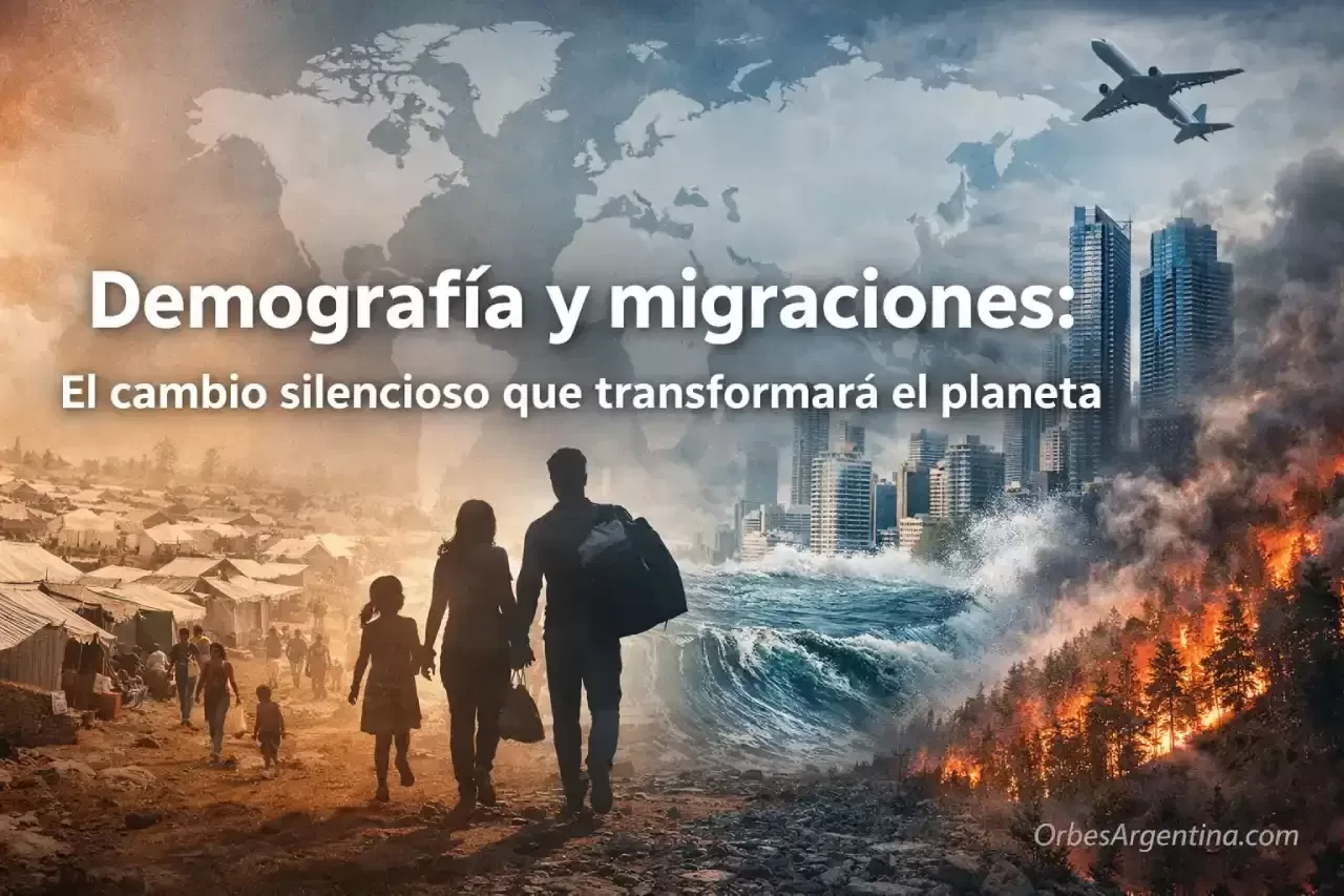 Mapa mundial de migraciones y crecimiento demográfico 2026
