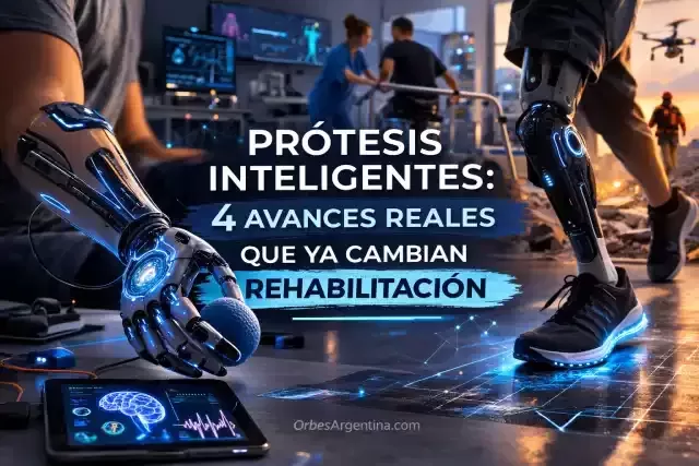 Prótesis biónica de mano con sensores táctiles avanzados