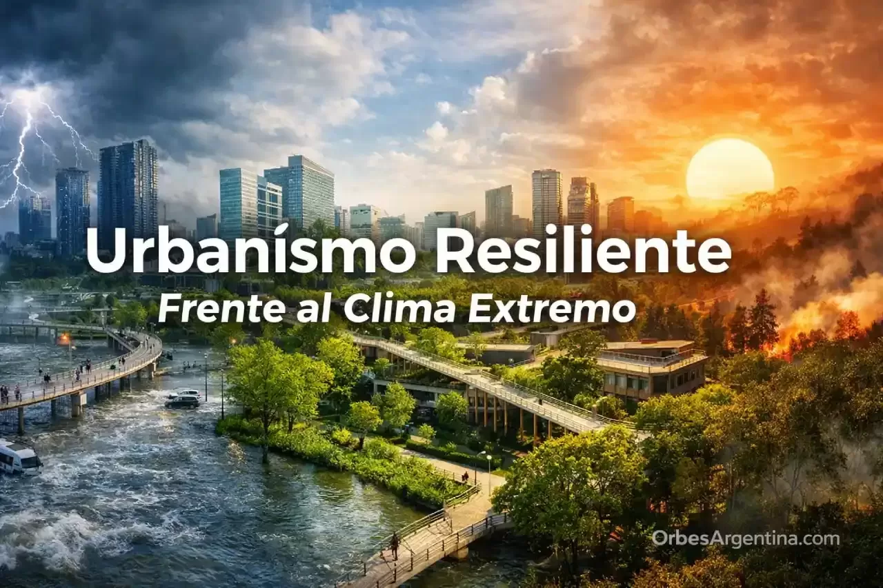 Ciudad resiliente frente a inundaciones urbanas
