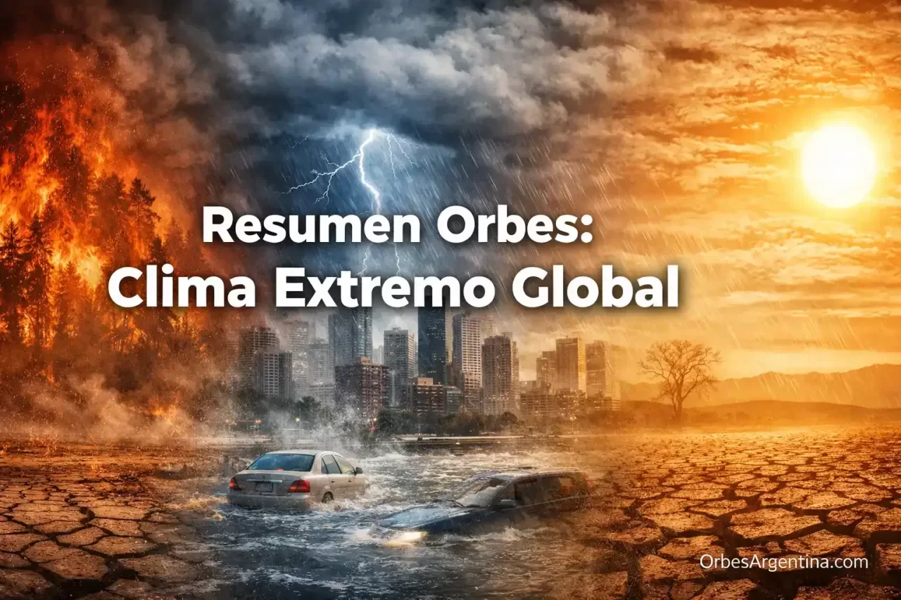 Mapa global de eventos climáticos extremos
