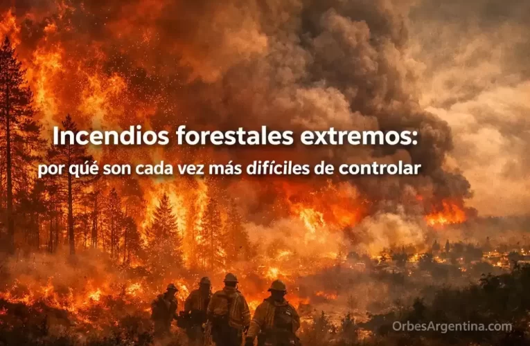 Incendios forestales extremos: por qué son cada vez más difíciles de controlar