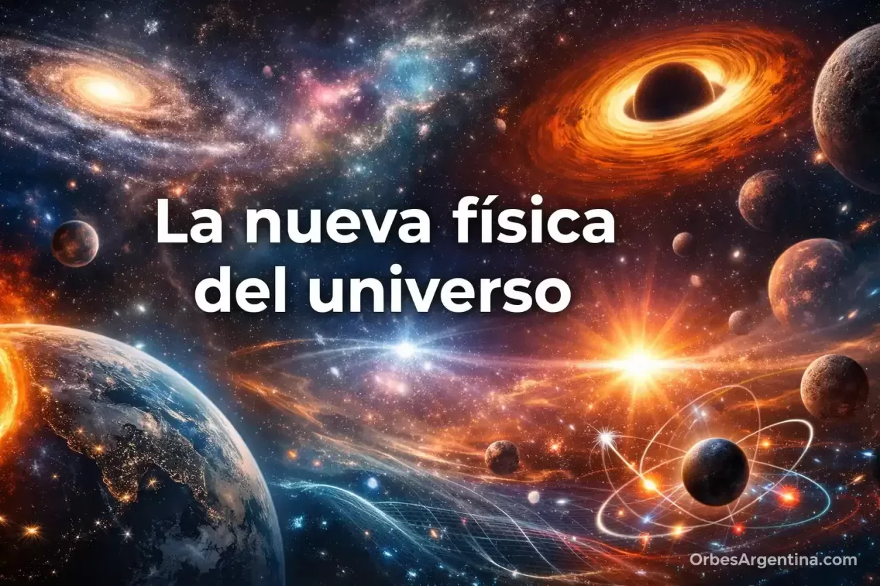 Nueva física del universo representación artística