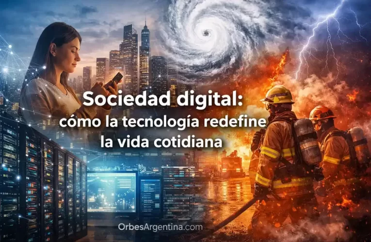 Sociedad digital: cómo la tecnología redefine la vida cotidiana