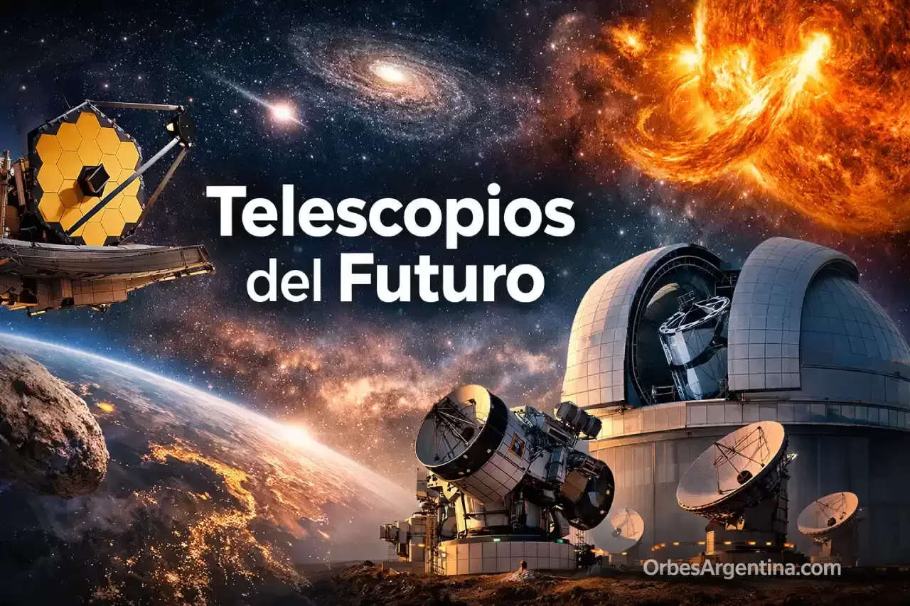 Telescopios del futuro observando el universo profundo