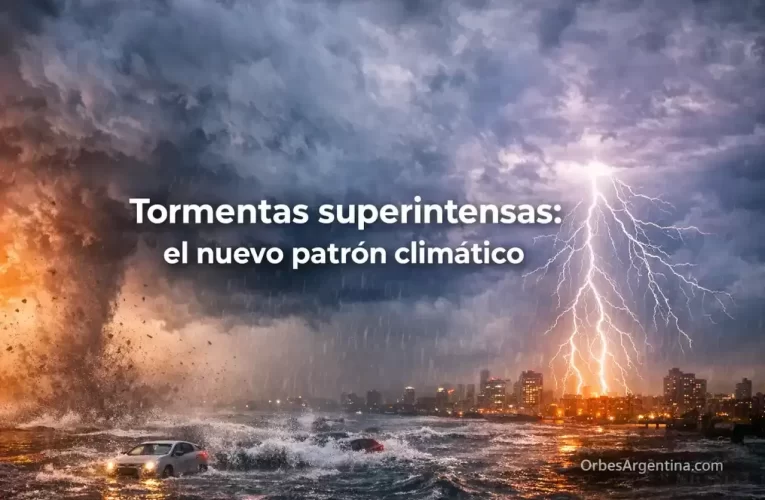 Tormentas superintensas: el nuevo patrón climático
