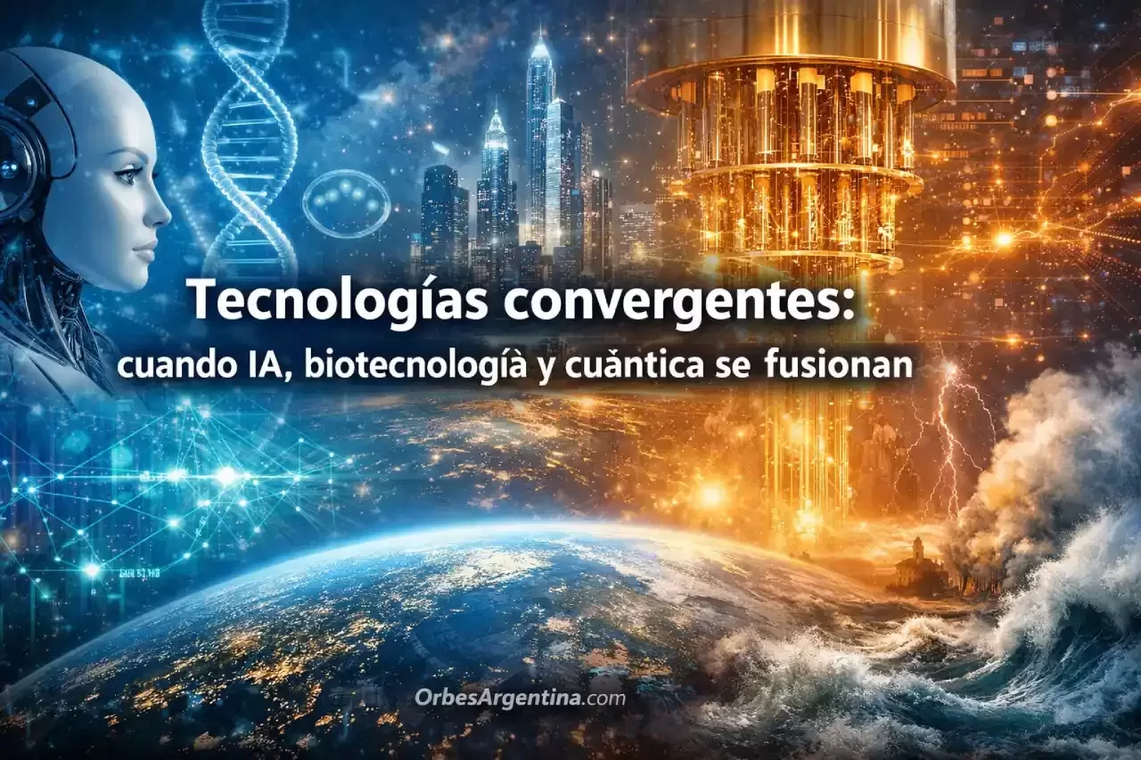 IA biotecnología y computación cuántica integradas