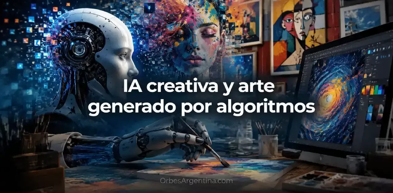 IA creativa y generación de arte digital futurista