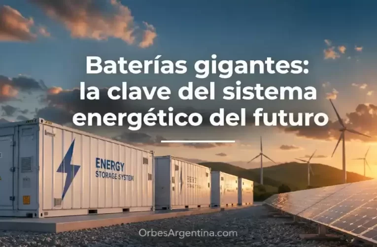 Baterías gigantes: la clave del sistema energético del futuro