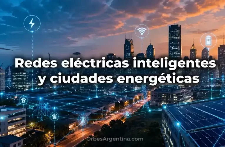 Redes eléctricas inteligentes y ciudades energéticas
