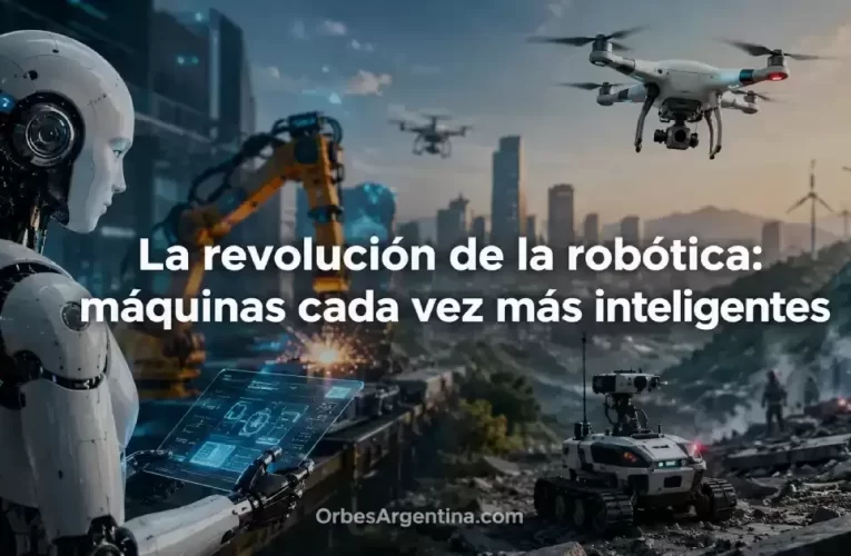 La revolución de la robótica: máquinas cada vez más inteligentes