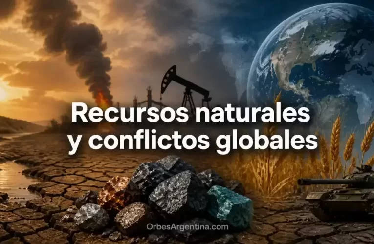 Recursos naturales y conflictos globales