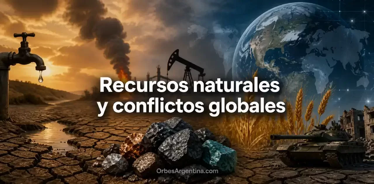 Conflictos globales por recursos naturales en 2026