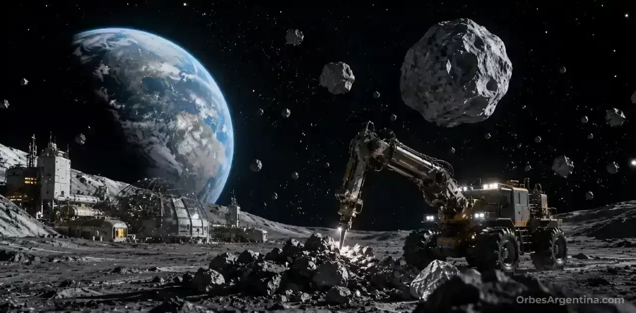 Minería espacial y exploración lunar