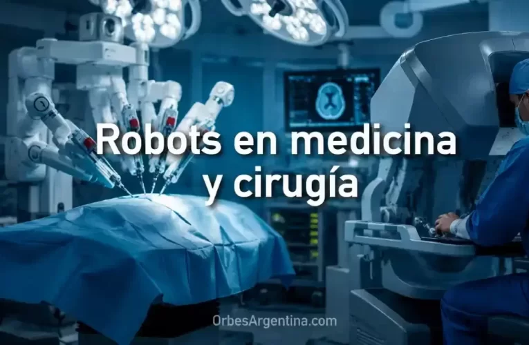 Robots en medicina y cirugía