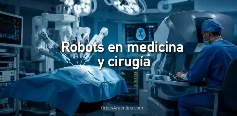 Robots en cirugía moderna de alta precisión