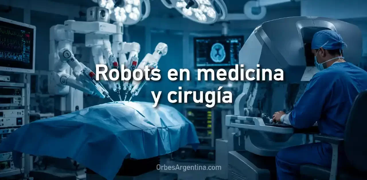 Robots en cirugía moderna de alta precisión
