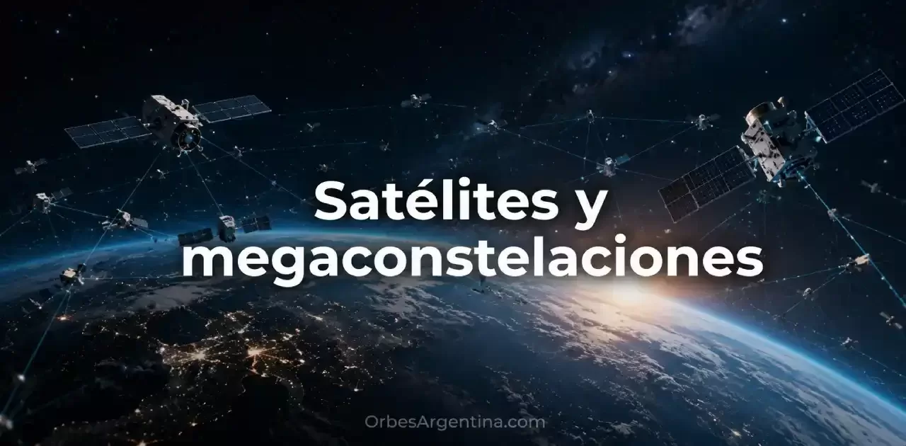 Megaconstelaciones satelitales orbitando la Tierra