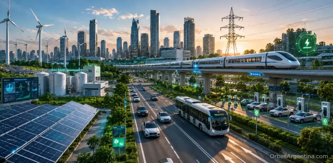 Puente moderno equipado con sensores estructurales