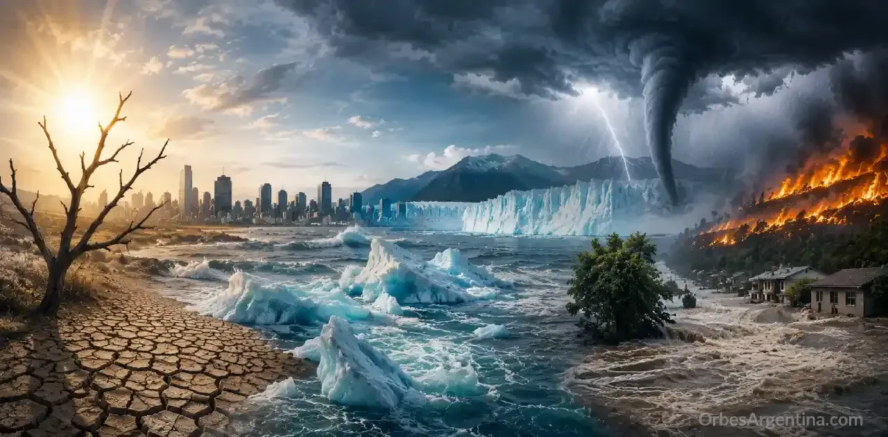 Cambio climático y fenómenos extremos en el mundo