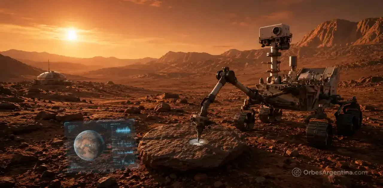 Científicos analizando datos de vida extraterrestre
