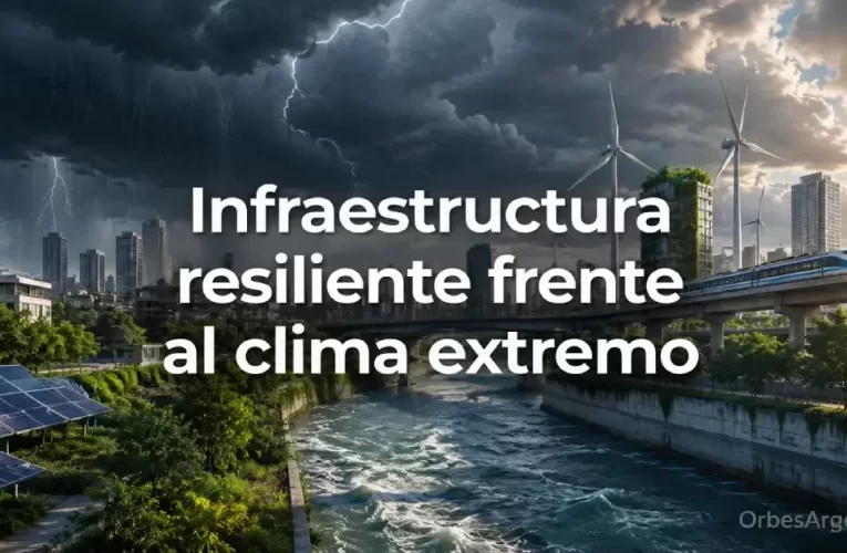 Infraestructura resiliente frente al clima extremo
