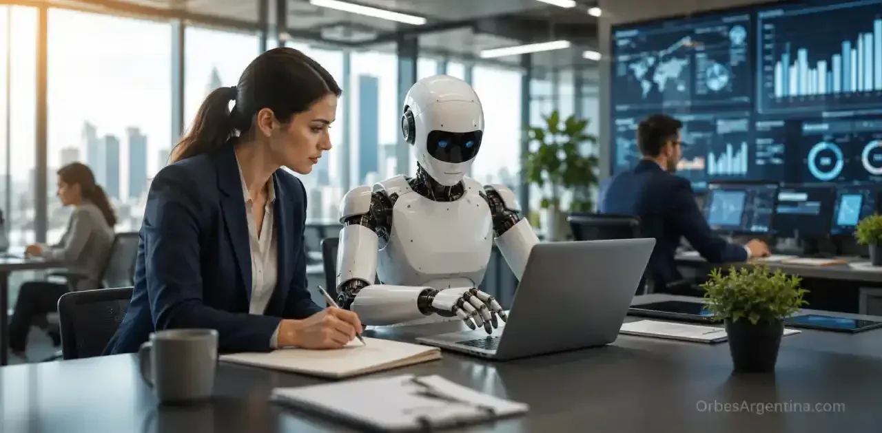 Robots colaborativos en el lugar de trabajo