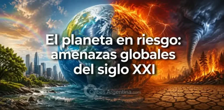 El planeta en riesgo ante las amenazas globales del siglo XXI