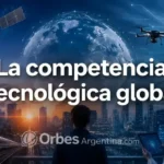 Competencia tecnológica global entre las principales potencias mundiales.