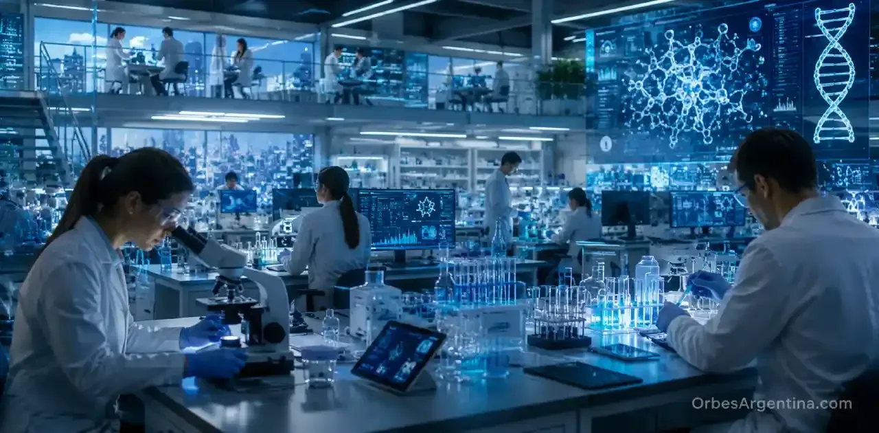 Laboratorio de alta tecnología dedicado a la innovación científica.