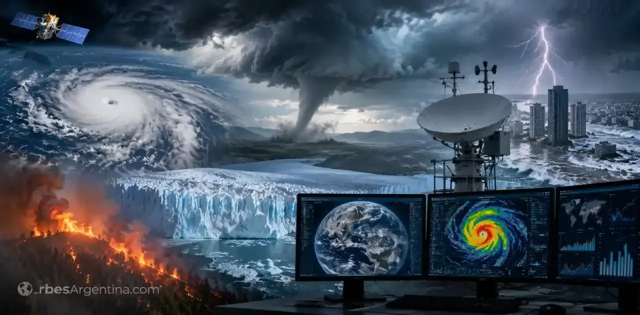 Satélites monitoreando el cambio climático desde el espacio