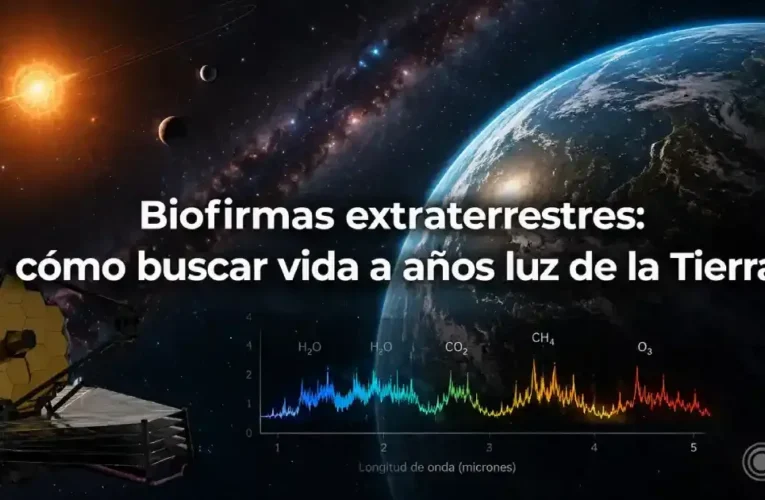 Biofirmas extraterrestres: cómo buscar vida a años luz de la Tierra