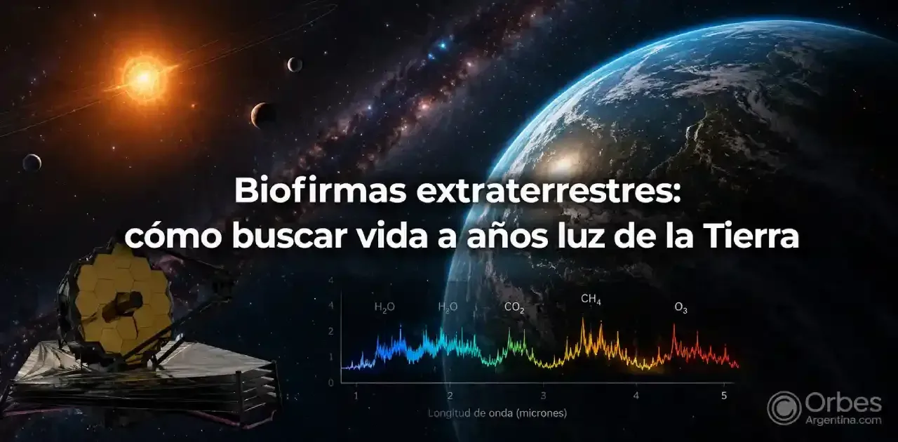Biofirmas extraterrestres en exoplanetas habitables
