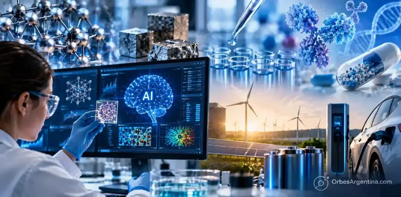Inteligencia artificial aplicada al descubrimiento de nuevos materiales