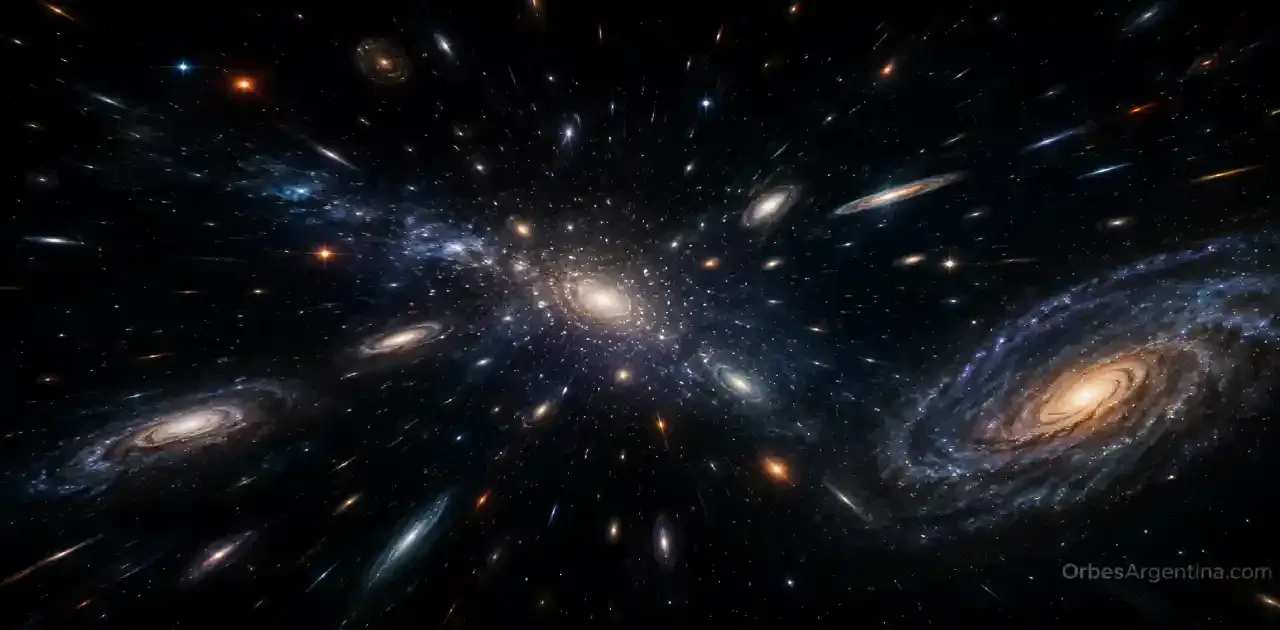 Historia de la expansión del universo desde el Big Bang