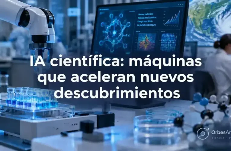 IA científica: máquinas que aceleran nuevos descubrimientos