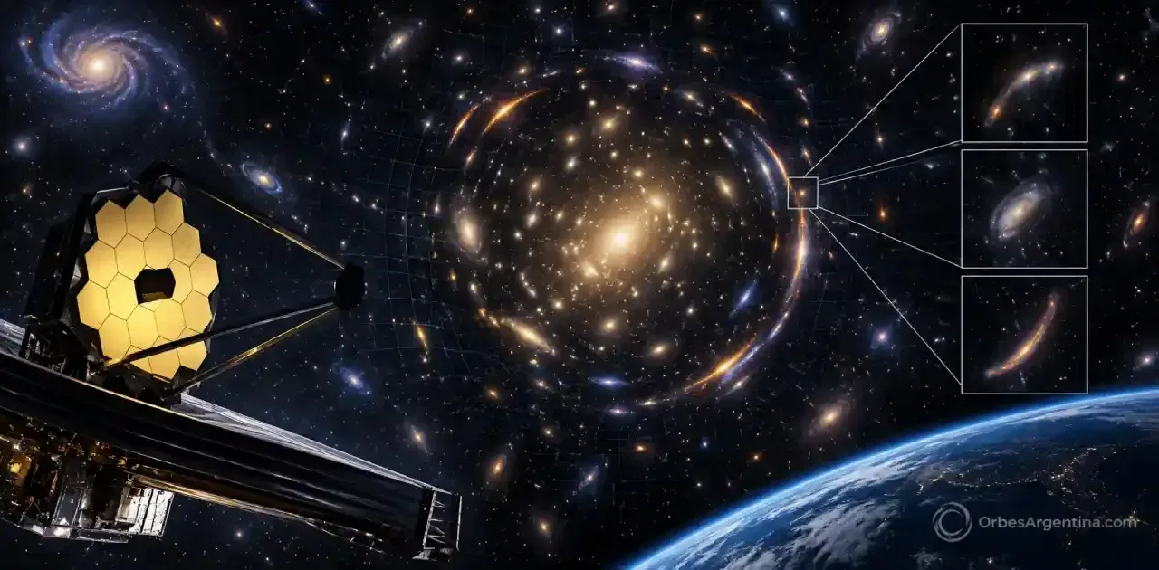Cómo la materia oscura mantiene unidas las galaxias