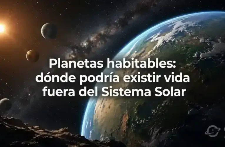Planetas habitables: dónde podría existir vida fuera del Sistema Solar