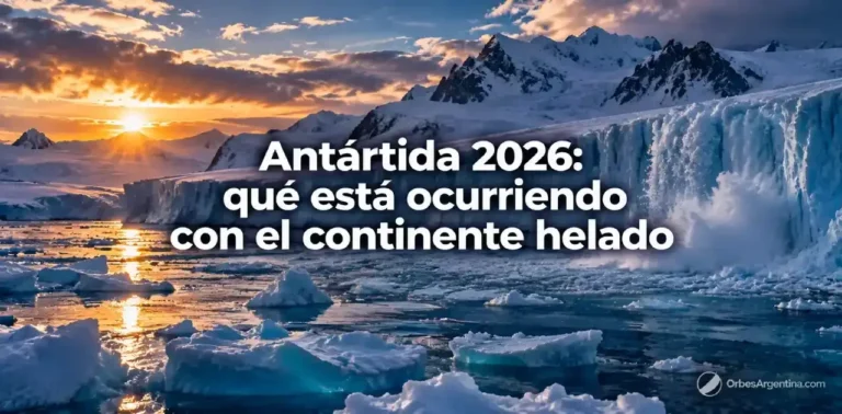 Antártida 2026 y cambios en el continente helado