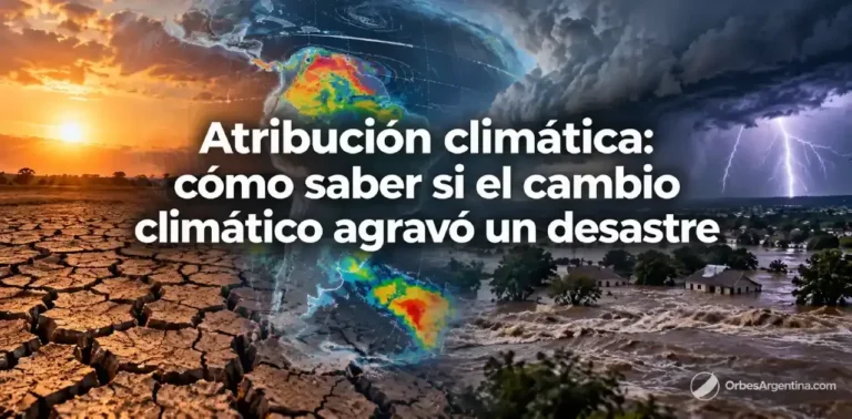 Atribución climática y análisis de eventos extremos