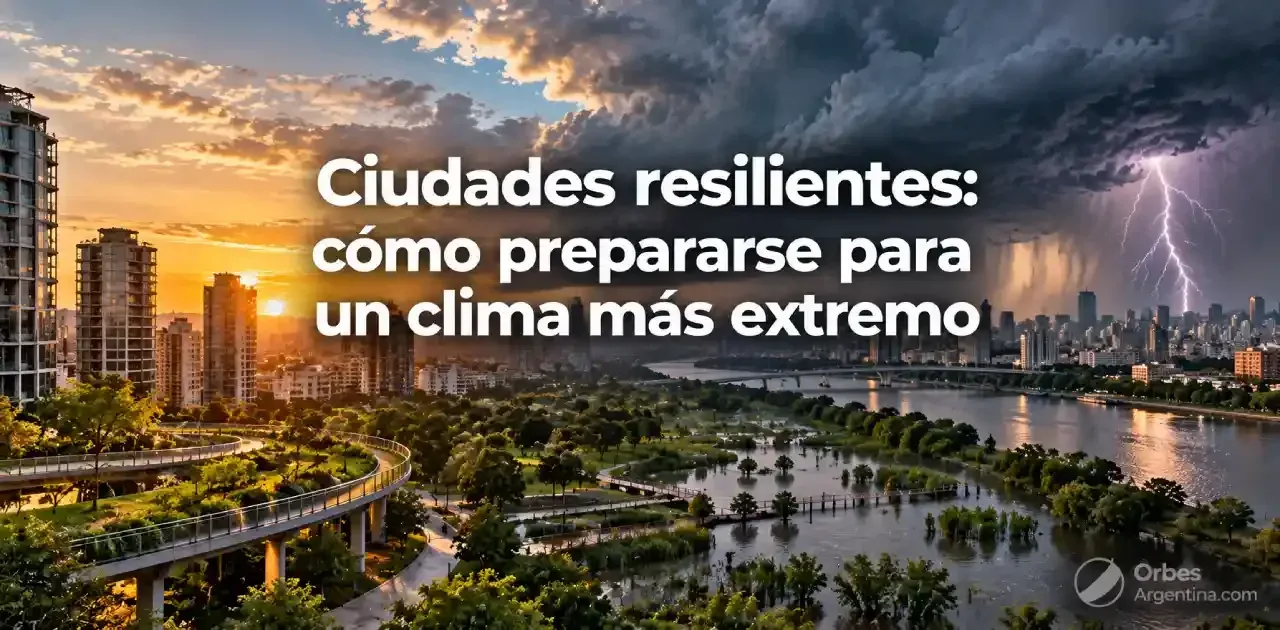 Ciudades resilientes preparadas para un clima más extremo