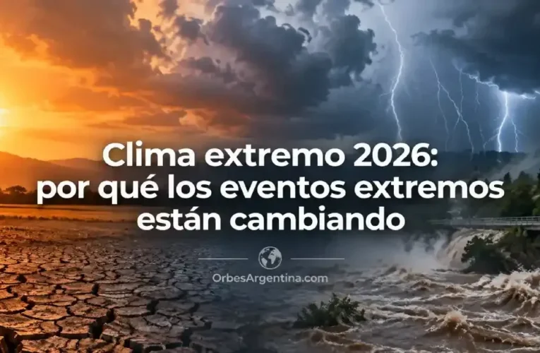 Clima extremo 2026: por qué los eventos extremos están cambiando