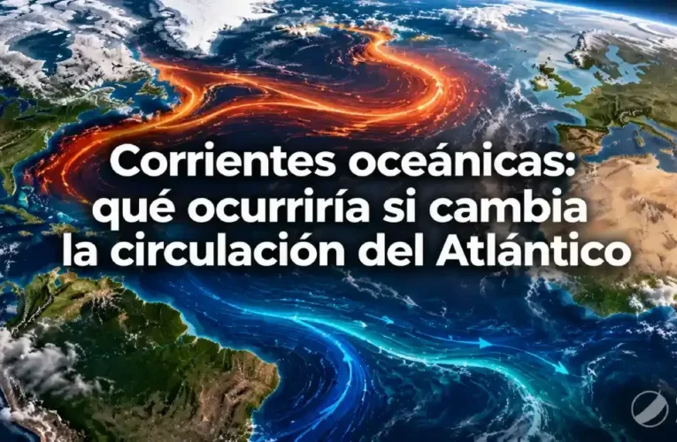 Corrientes oceánicas: qué ocurriría si cambia la circulación del Atlántico