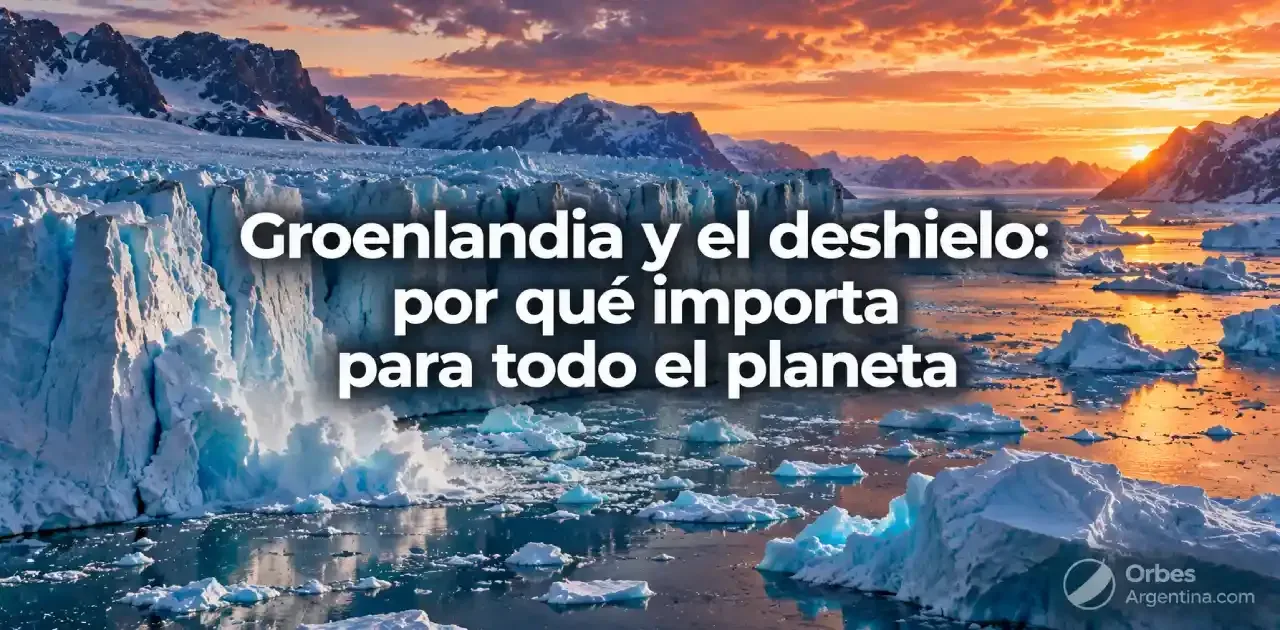 Deshielo de Groenlandia observado desde el espacio