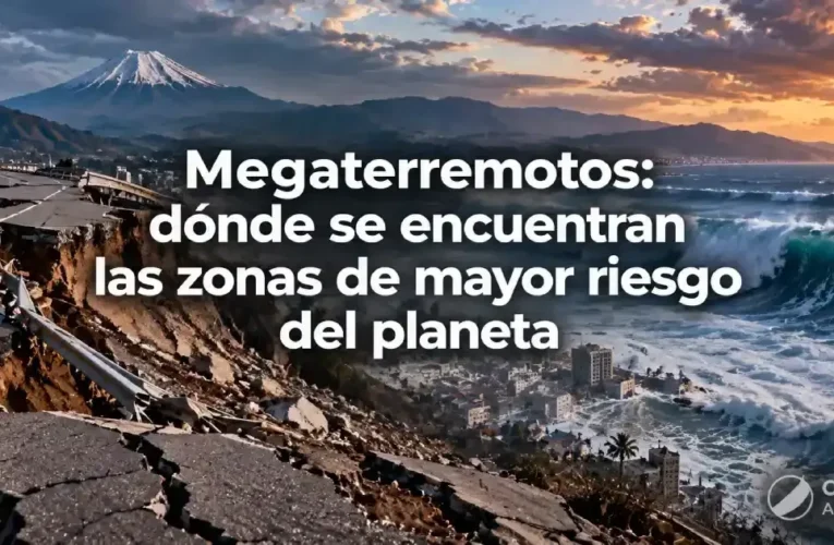 Megaterremotos: dónde se encuentran las zonas de mayor riesgo del planeta
